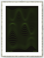 Cargar imagen en el visor de la galería, Ondas Verdes - 50 x 70 cm
