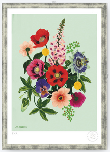 Racimo de Flores II- 33 x 48 cm