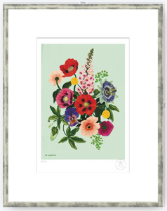 Racimo de Flores II- 33 x 48 cm