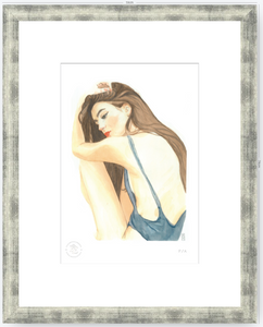 Yin 1 / Mujer De Espalda - 33 x 48 cm