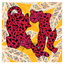 Cargar imagen en el visor de la galería, Leopardo III - 33 x 33 cm
