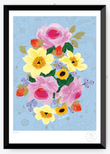 Cargar imagen en el visor de la galería, Racimo de Flores - 33 x 48 cm
