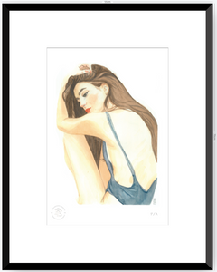 Yin 1 / Mujer De Espalda - 33 x 48 cm