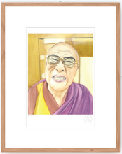 Cargar imagen en el visor de la galería, Dalai Lama - 33 x 48 cm
