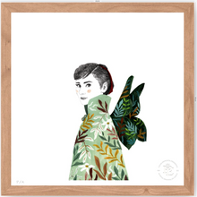 Cargar imagen en el visor de la galería, Audrey Hepburn - 33 x 33 cm
