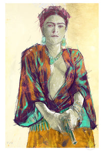 Frida Kahlo - 33 x 48 cm