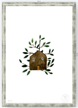 Cargar imagen en el visor de la galería, Casa Marrón - 33 x 48 cm
