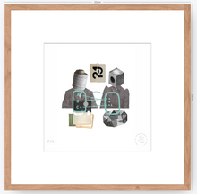 Cargar imagen en el visor de la galería, Partes y Piezas Nº31,19 - 33 x 33 cm
