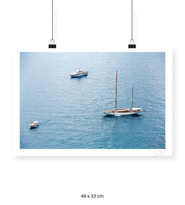Objetivo Dos Embarcaciones - 48 x 33 cm