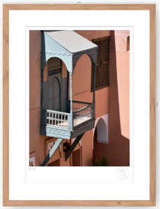 Balcón Marroquí - 33 x 48 cm
