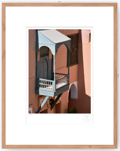Balcón Marroquí - 33 x 48 cm