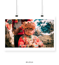 Cargar imagen en el visor de la galería, La Niña Roja - 48 x 33 cm
